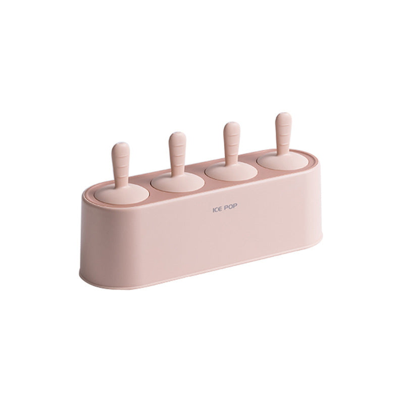 Silicone Ice Pop Mould with Four Reusable Sticks