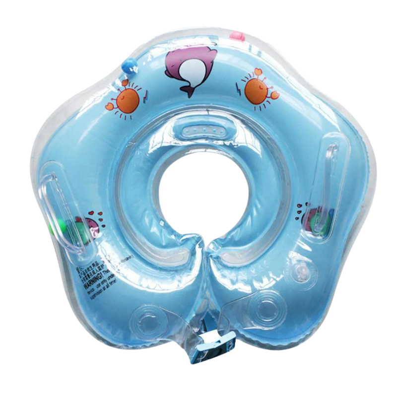Baby Neck Float with Double Air Chambers and Safe Handle Design