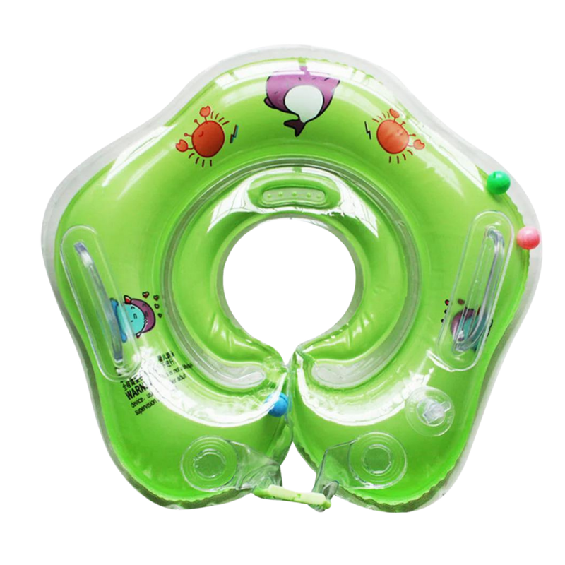 Baby Neck Float with Double Air Chambers and Safe Handle Design