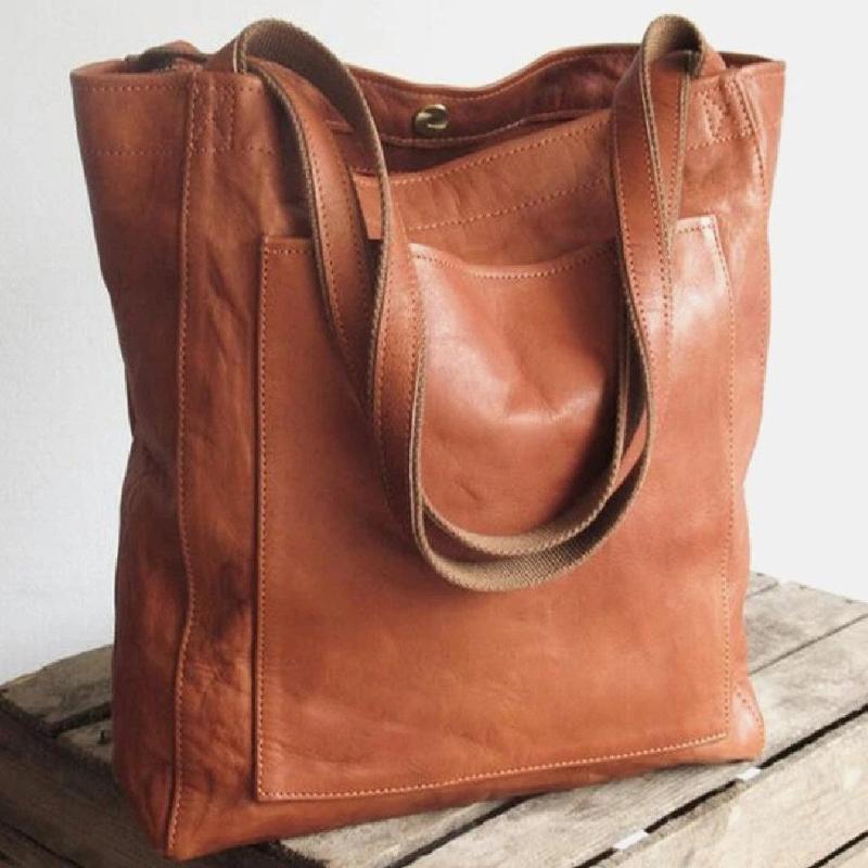 Classic Spacious Shoulder Tote Bag