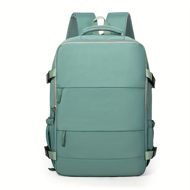 Travel Backpack with 180° Opening and Shoe Compartment