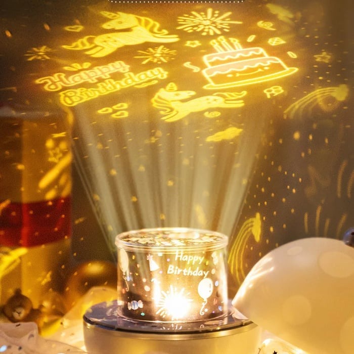 Stars & Galaxy Pattern Projector Night Light