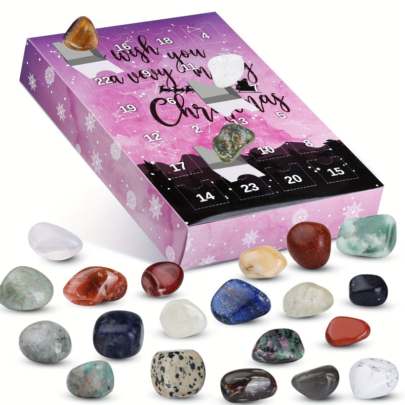 24-Day Rock & Mineral Collection Advent Calendar for Kids