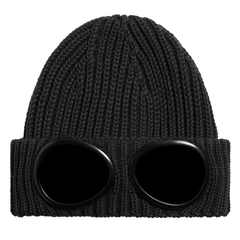 Knitted Winter Beanie with Glasses Lens – Warm Unisex Beanie for Cold and Windy Days