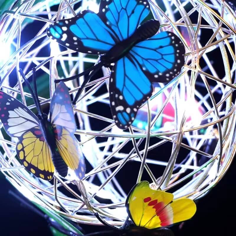 Solar Butterfly Hanging Garden Light