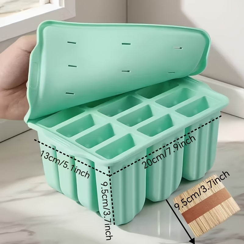 Silicone Ice Mould for Homemade Ice Lollies and Frozen Snacks