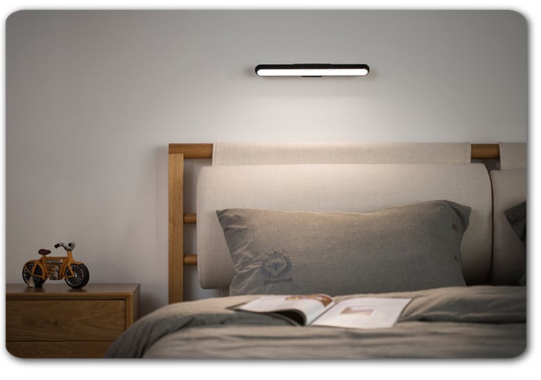 Rechargeable Magnetic LED Wall Light with Touch Dimming