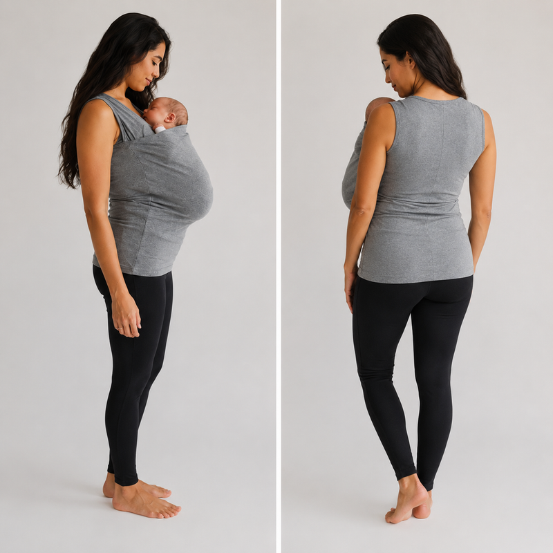 BONDWEAR – Innovative Babywearing Shirt for Hands-Free Parenting & Nursing