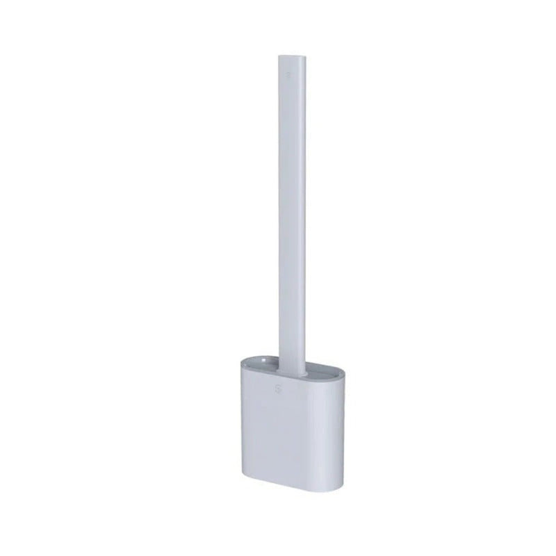 Silicone Toilet Brush with Wall Holder for Hygienic and Efficient Cleaning