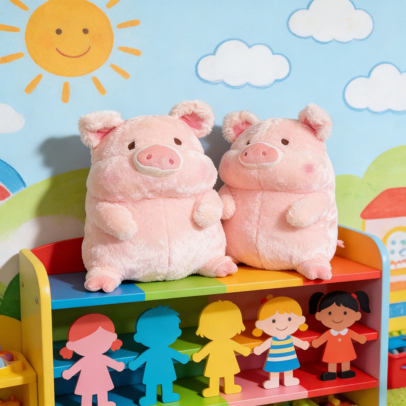 Soft Plush Piglet Cuddle Toy for Babies, Children, and Cuddle Moments