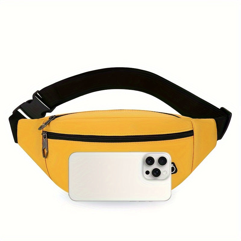 Sporty Bum Bag for Women with Multiple Pockets and Adjustable Strap