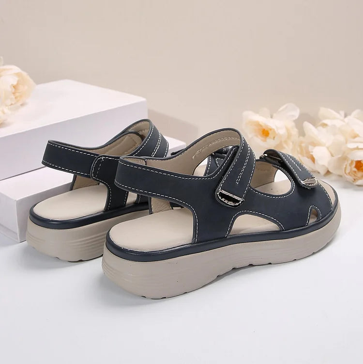 Ladies' Orthopaedic Sandals with Adjustable Straps and Comfortable Sole