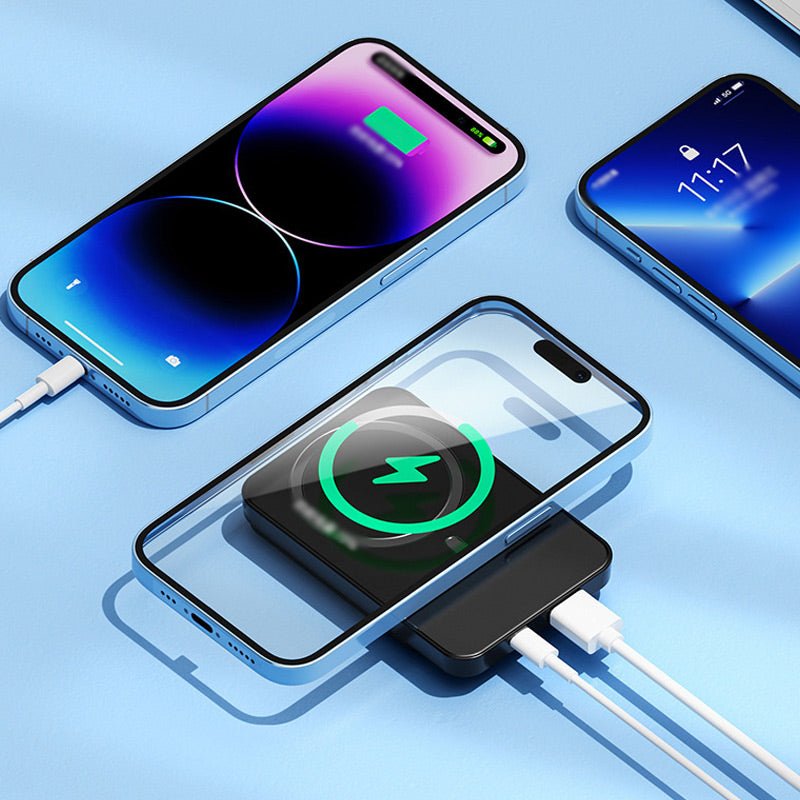 20000mAh Compact Power Bank with Digital Display & Fast Charging