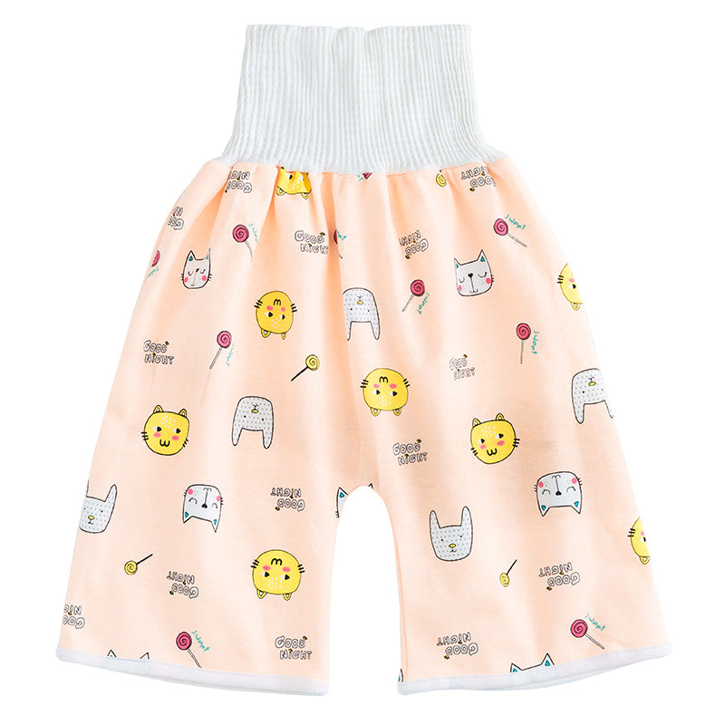 Reusable Toddler Potty-Training Shorts and Skirts with Stretch Waist