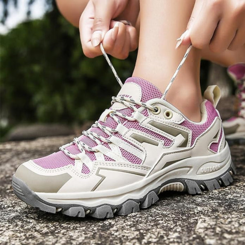 Sporty Hiking Shoes for Women with Comfortable Fit and Grip