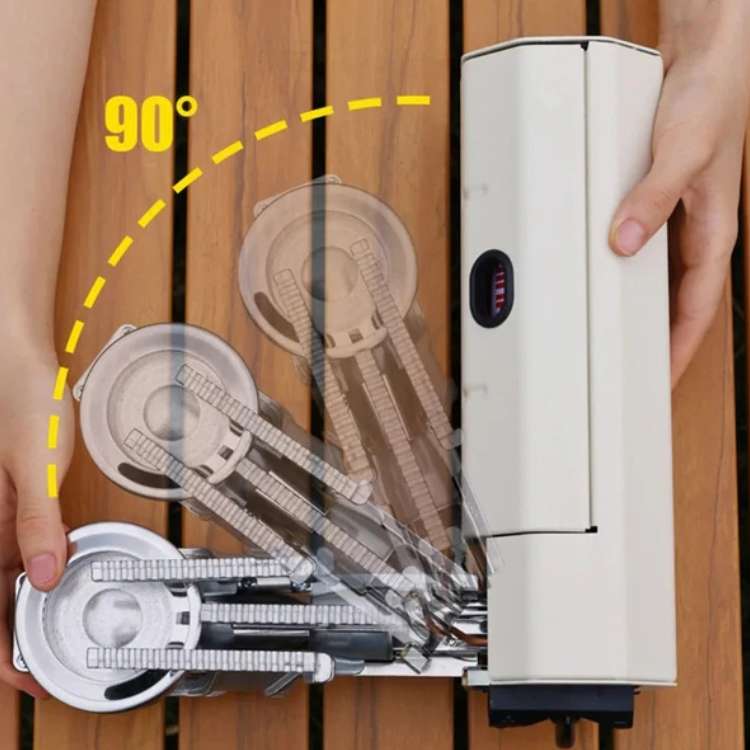 2600W Portable Camping Stove with Foldable Wind-Resistant Burner