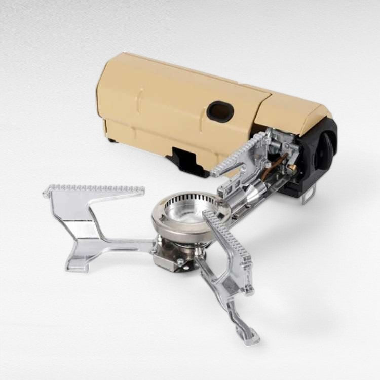 2600W Portable Camping Stove with Foldable Wind-Resistant Burner