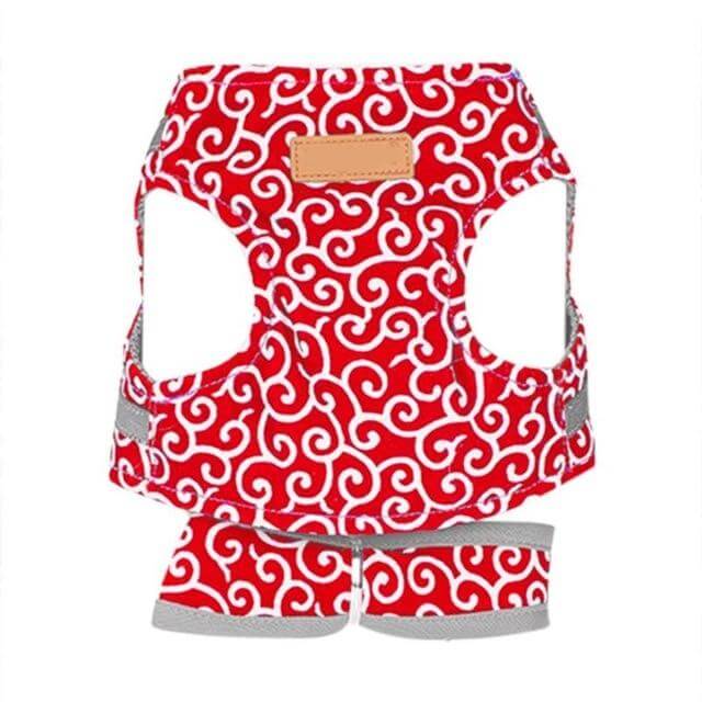 Cat Harness and Leash Set with Adjustable Straps and Mesh Padding