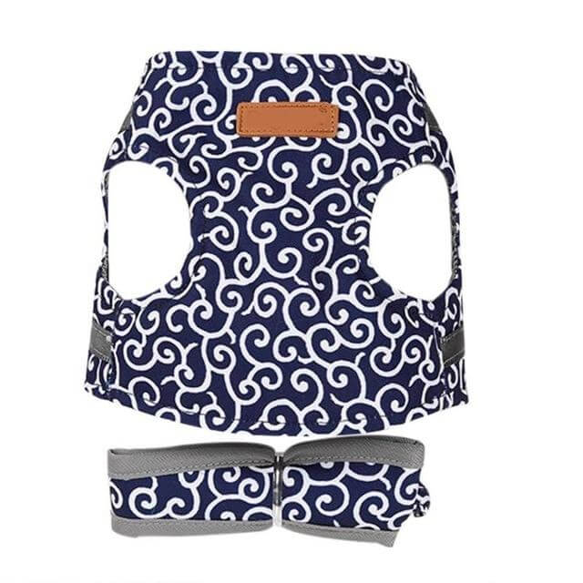 Cat Harness and Leash Set with Adjustable Straps and Mesh Padding