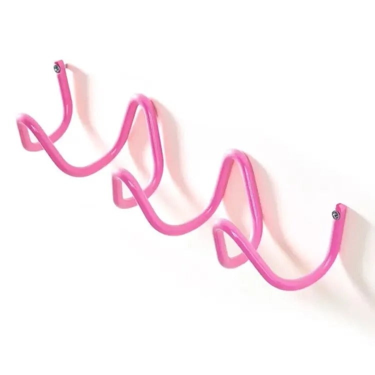 Modern Wavy Wall Coat Rack – Stylish Wall Coat Rack with Multiple Hooks