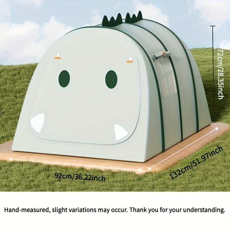Children's Dinosaur-Shaped Play Tent – Foldable and Fun Design