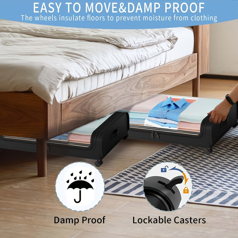 RollStore Underbed Storage Boxes – Spacious, Mobile and Organised