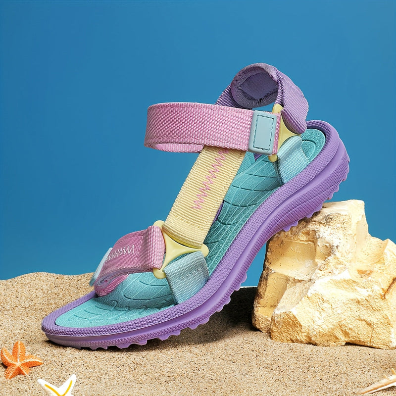 Comfortable Girls' Sandals for Kids with Adjustable Straps and Lightweight Sole