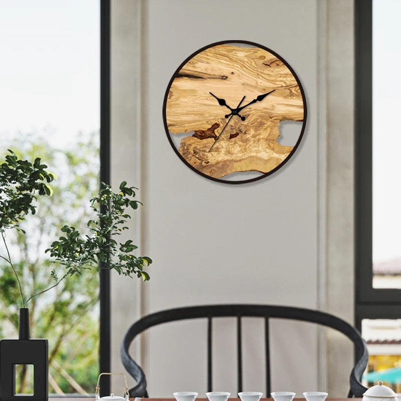 Wooden Design Wall Clock – Natural Calm and Timeless Character