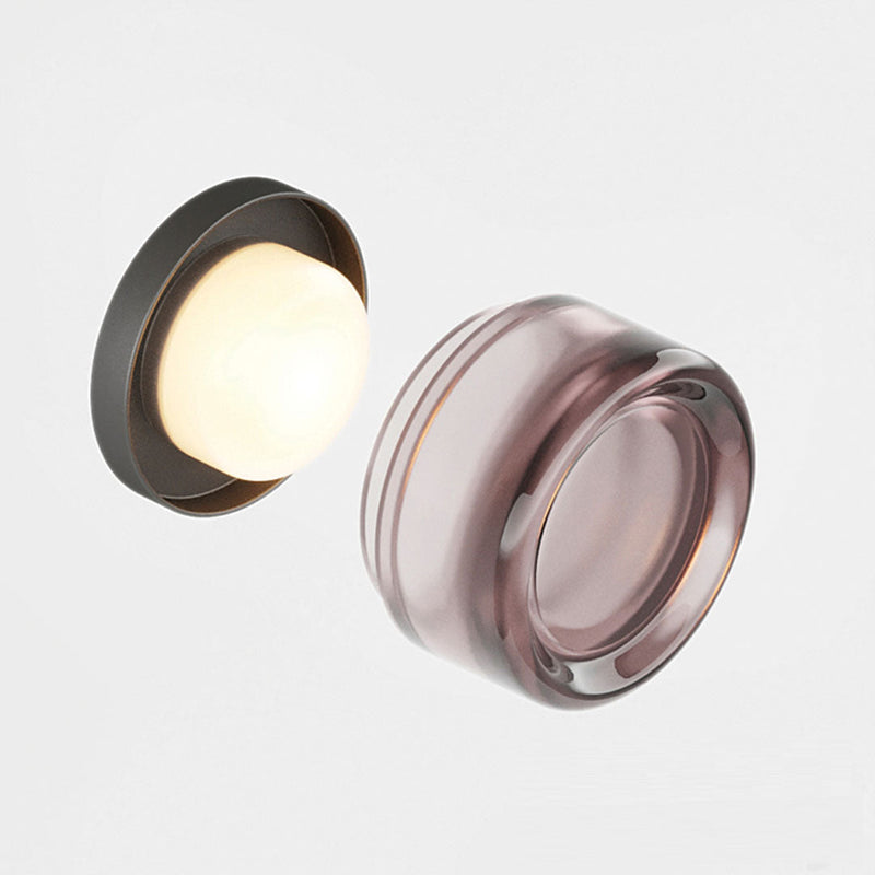 Modern Circular LED Wall Light with Soft Ambient Glow