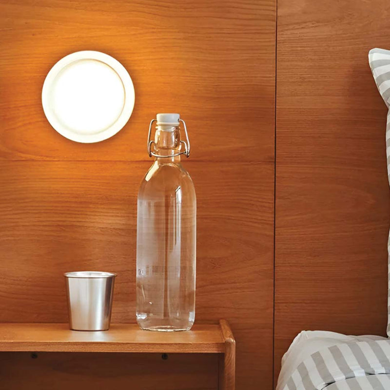 Modern Circular LED Wall Light with Soft Ambient Glow