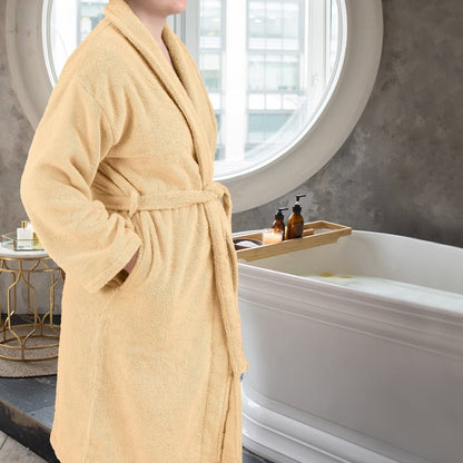 Cotton Bathrobe 600 GSM for Women – Soft, Absorbent and Comfortable