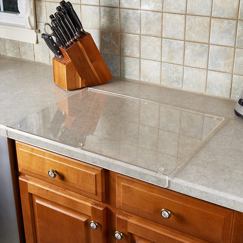Hygienic Non-Slip Cutting Board with Integrated Juice Grooves