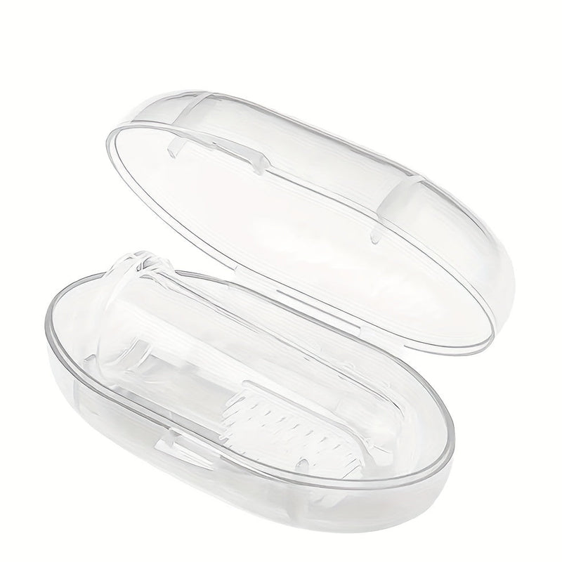 Baby Finger Toothbrush Made of Soft Silicone for Oral Care and Teething
