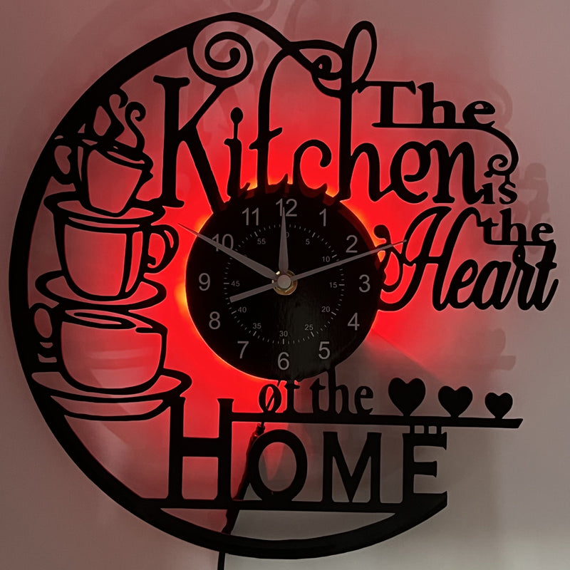 Cozy Kitchen Wall Clock – For a Warm Atmosphere