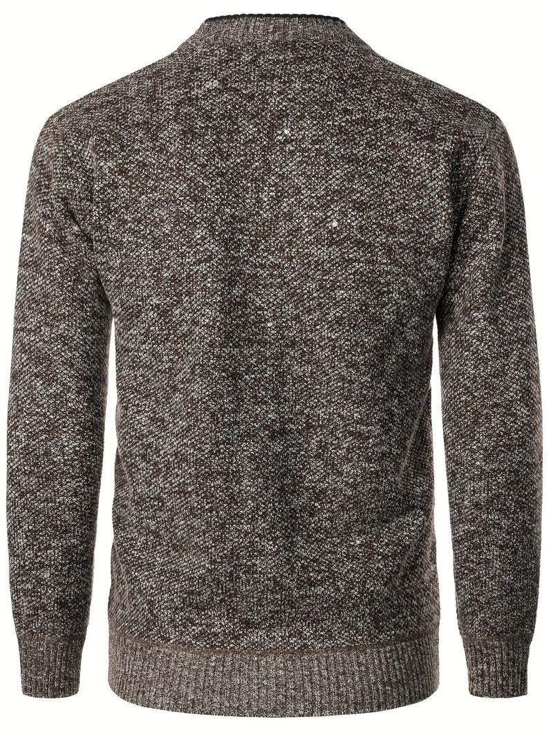 Men's Knitted Cardigan with Buttons – Warm and Comfortable for Autumn and Winter