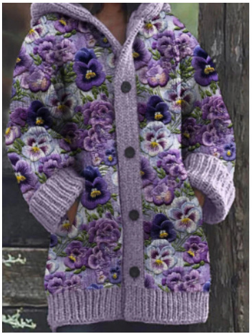 Daisy Cheerful Cardigan - For a playful and cozy look