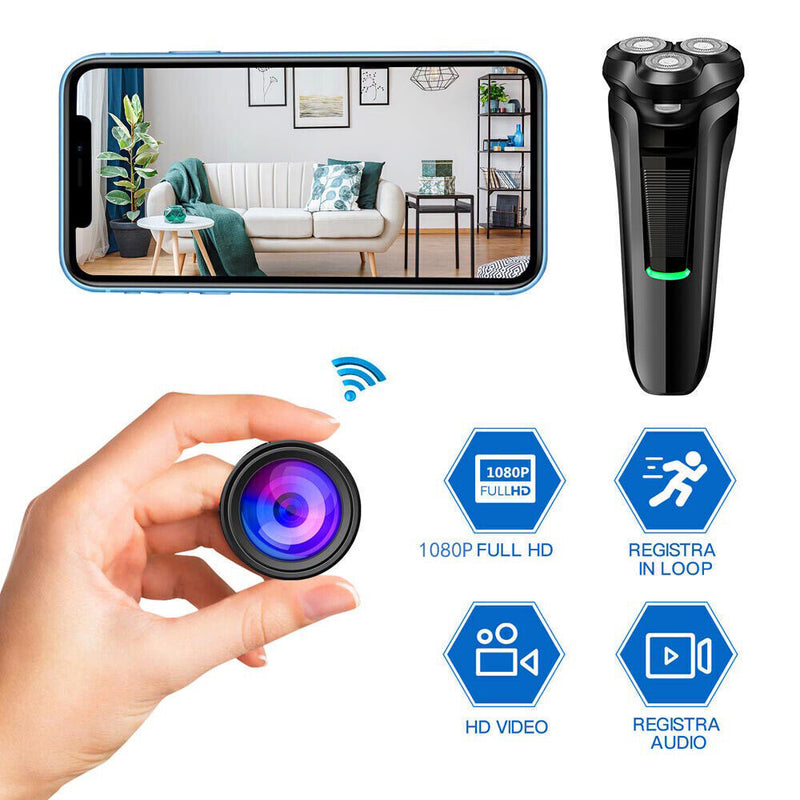 StealthCam Mini Shaver Camera – Discreet and Smart