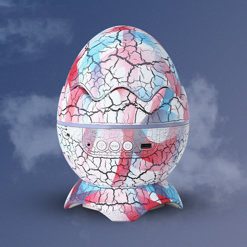 Dinosaur Egg Star Projector Night Light with Bluetooth Speaker
