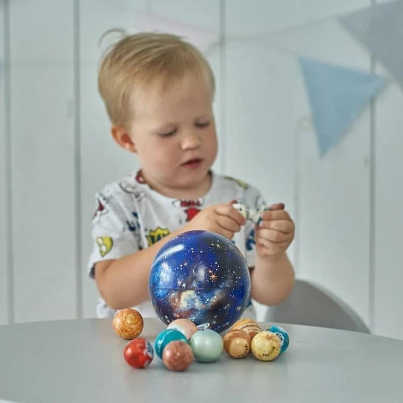 Galaxy Quest Wooden Planet Set – Educational Adventure for Children
