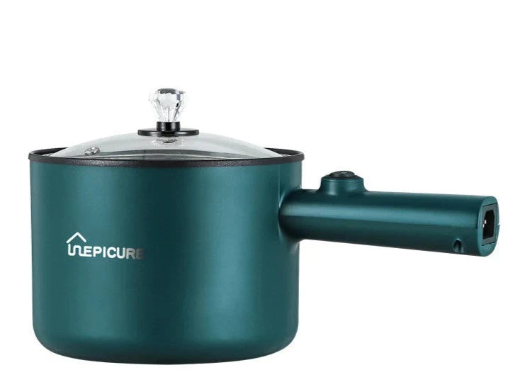 1.8L Multifunctional Electric Cooking Pot with Non-Stick Interior