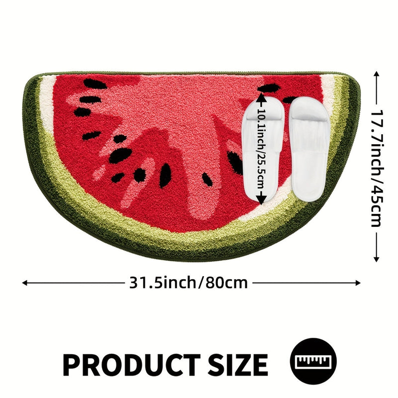 Fruit-Inspired Bathroom Rug – Soft and Absorbent