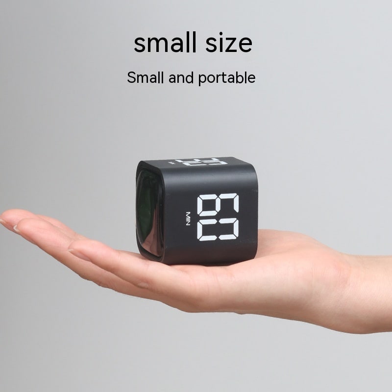 Gravity-Sensing Digital Cube Timer with LED Display