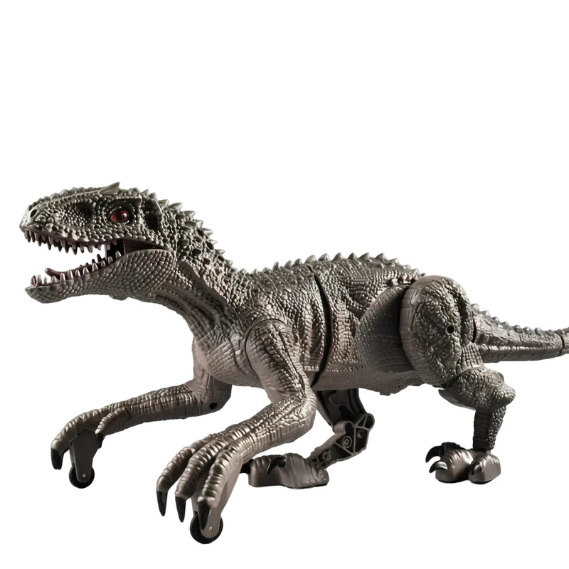 Remote-Controlled Walking Velociraptor Dinosaur Toy with Sound