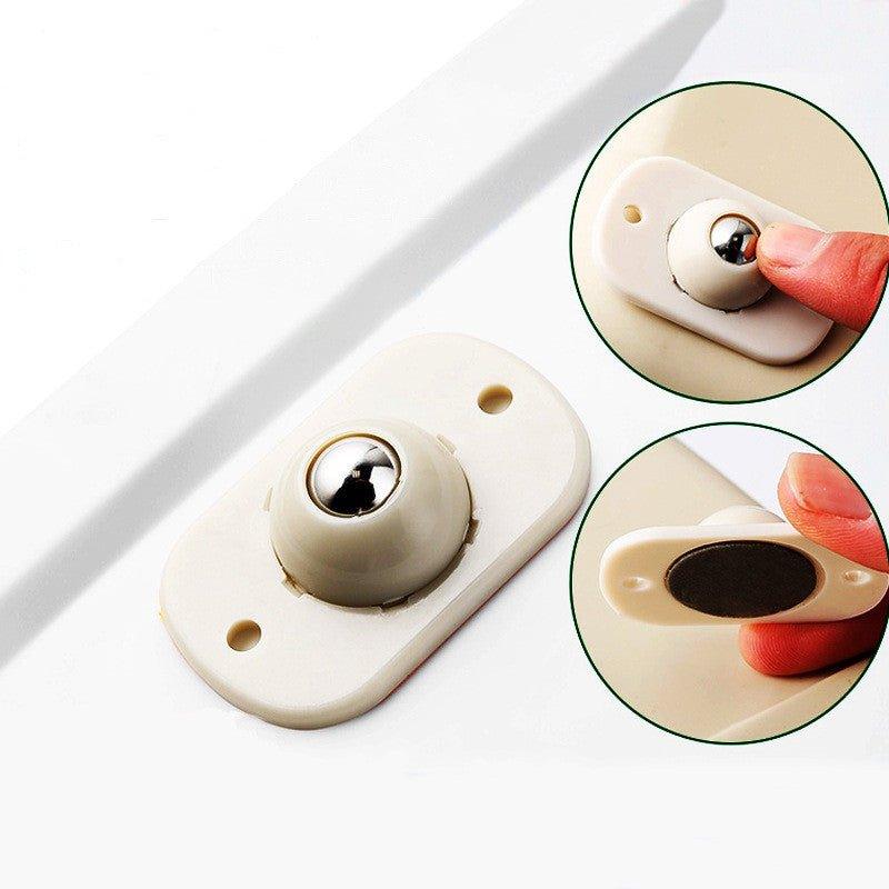Self-Adhesive Furniture Castors with 360-Degree Movement