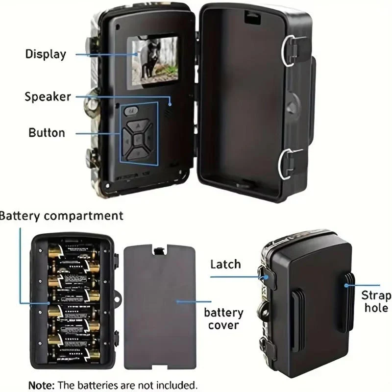 Outdoor Wildlife Camera with Night Vision – Reliable and Weatherproof