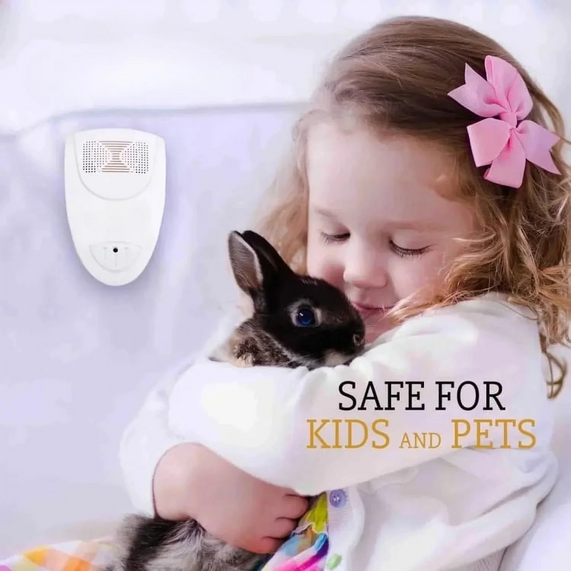 Ultrasound Pest Repeller for Bed Bugs and Insects with Silent Soundless System