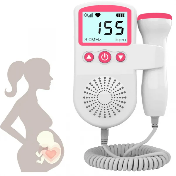 Portable Fetal Doppler with LCD Display – Clear and Reliable