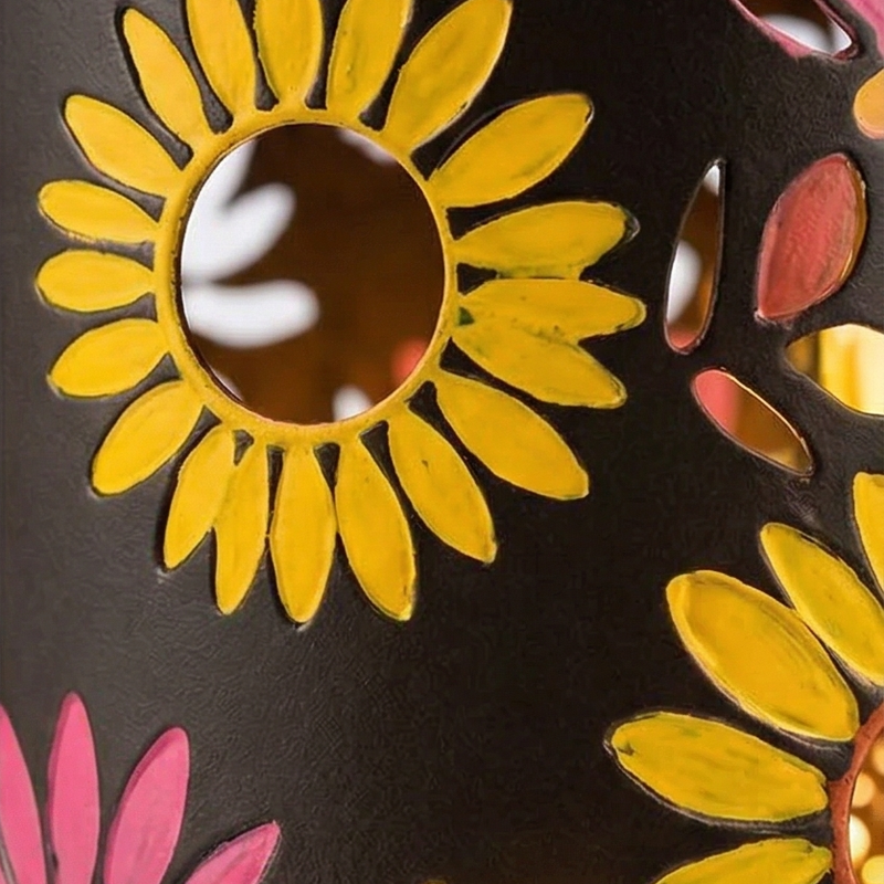 Solar Floral Projection Garden Lantern