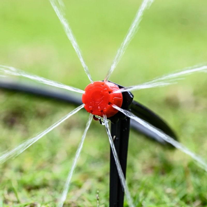 Automatic Drip Irrigation System with Timer for Garden Plants