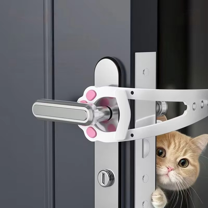 Five Adjustable Pet Door Restraint Straps with Tool-Free Fitting